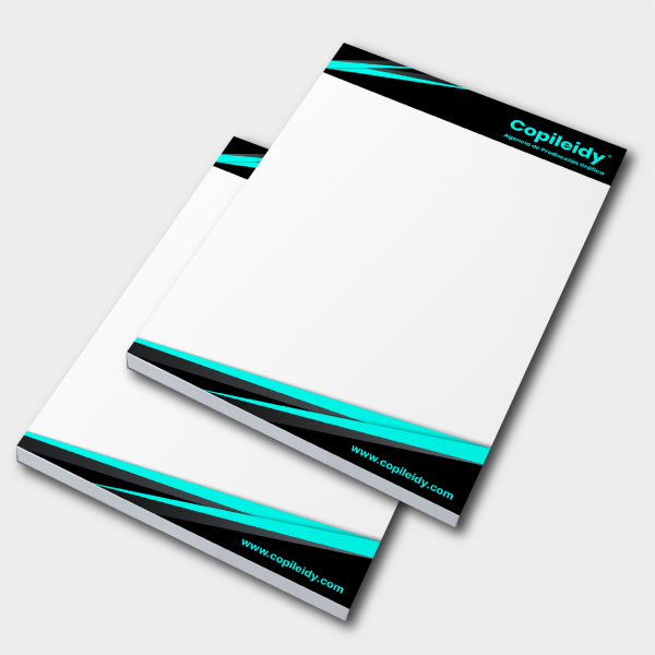 Mockup Hoja Membrete fondo gris