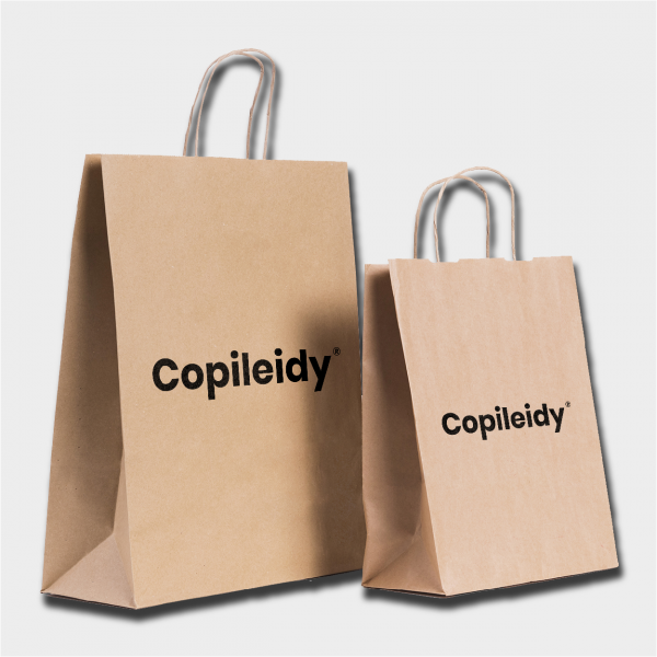 Mockup Bolsas fondo gris